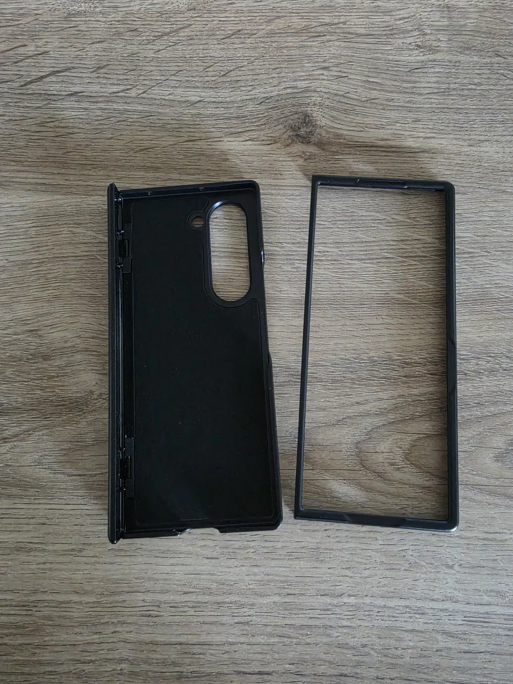 Samsung Z Fold 6 Magnetic Ring Phone Case in Black Blue Navy